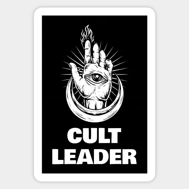 Cult Leader Sticker by sqwear